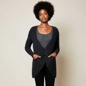 Vaute Couture Anais Black Cardigan XS